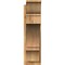 Ekena Millwork Balboa Rough Sawn Traditional Outlooker, Western Red Cedar, 8"W x 28"D x 28"H OUT08X28X28BOA01RWR - alternate 3